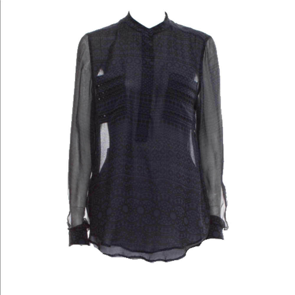 3.1 Phillip Lim Sheer Blouse